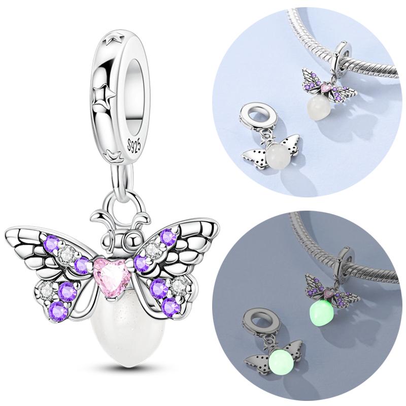 Charm Bead Components Copper Metal Princess Dress Snail Heart Pendant Bead Components Compatible With Bracelet High Quality Fine Jewelry Bead