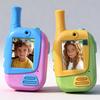 2er-Pack Video-Walkie-Talkies für Kinder von 3-12 Jahren, 4 Stimmeffekte & Bildschirm, Wiederaufladbar, Perfektes Weihnachtsgeschenk für Jungen Mädchen