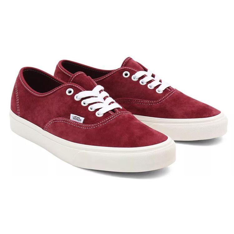 Vans Authentic Low Top Skate Shoes Unisex Sneakers Deep-Red VN0A5HZS9G8