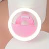1pc Battery Phone Accessories Portable LED Ring Mini Fill Light Selfie Flash Phone Ring Light Live Video Beauty