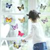 2025 New 20PCS Lifelike Butterfly Window Window Clings Decals Stickers Anti-Collision Reusable Glass Window Film Wall Stickers