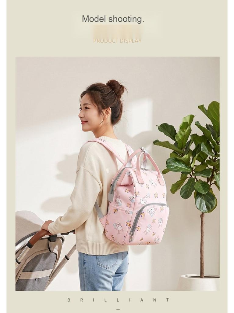 Backpack Women Oxford Large Capacity Multi Pocket Mother Baby Travel