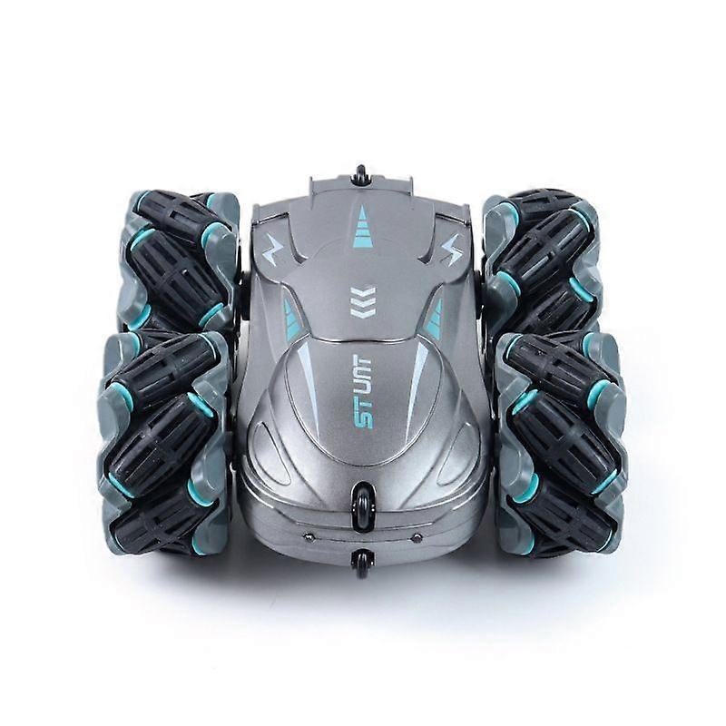 2022 Toy Remote Control All-wheel-drive Lateral Drift Car Stunt Double Rotating Cross-country Climbing Light Children's Toy Car