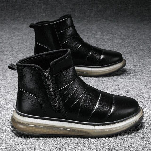 Men Women Winter Super Warm Boots Winter Sneakers Fashion Thick Bottom Snow Boots Plus Size Couple Shoes 665