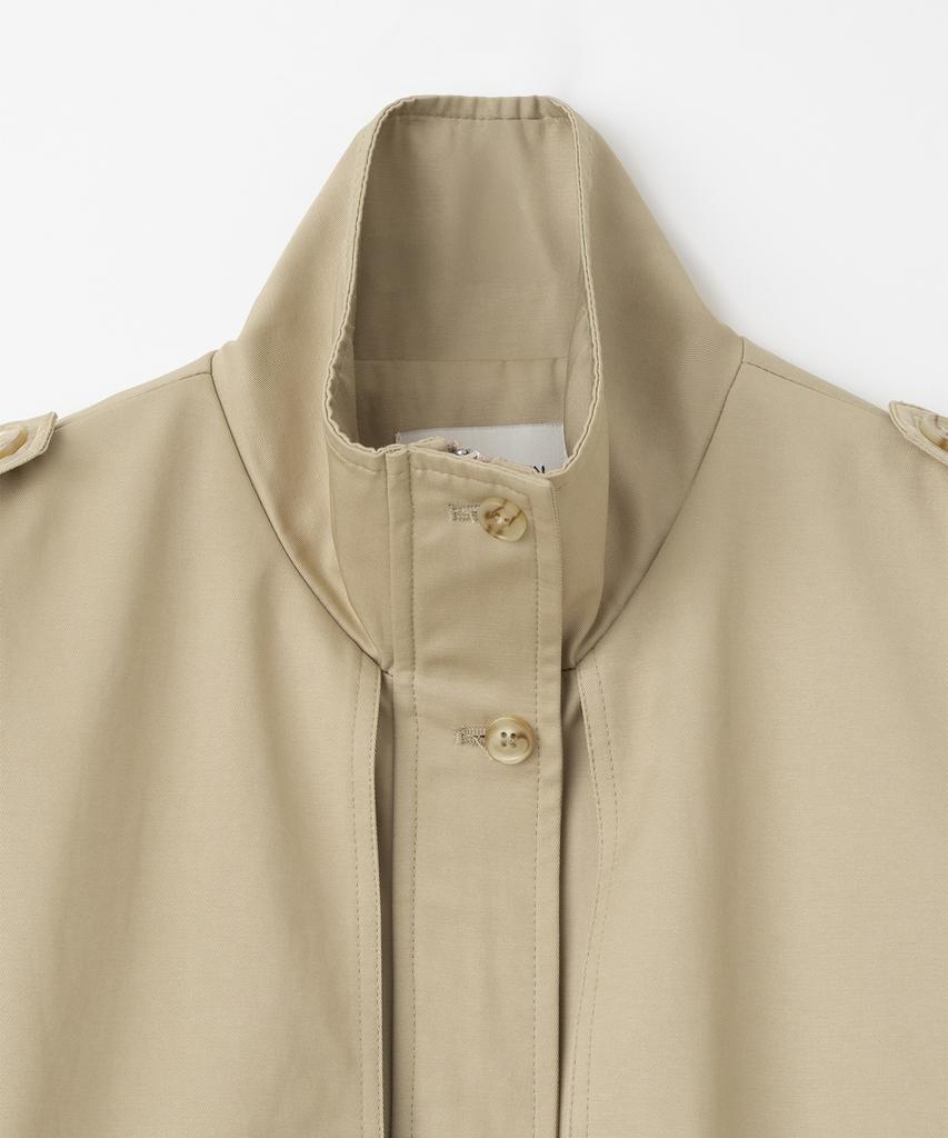 MILLO WOMEN Trench Bomber Jacket [Beige]