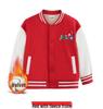Children's Versatile Baseball Jacket - Spring & Autumn Velvet Cardigan for Boys