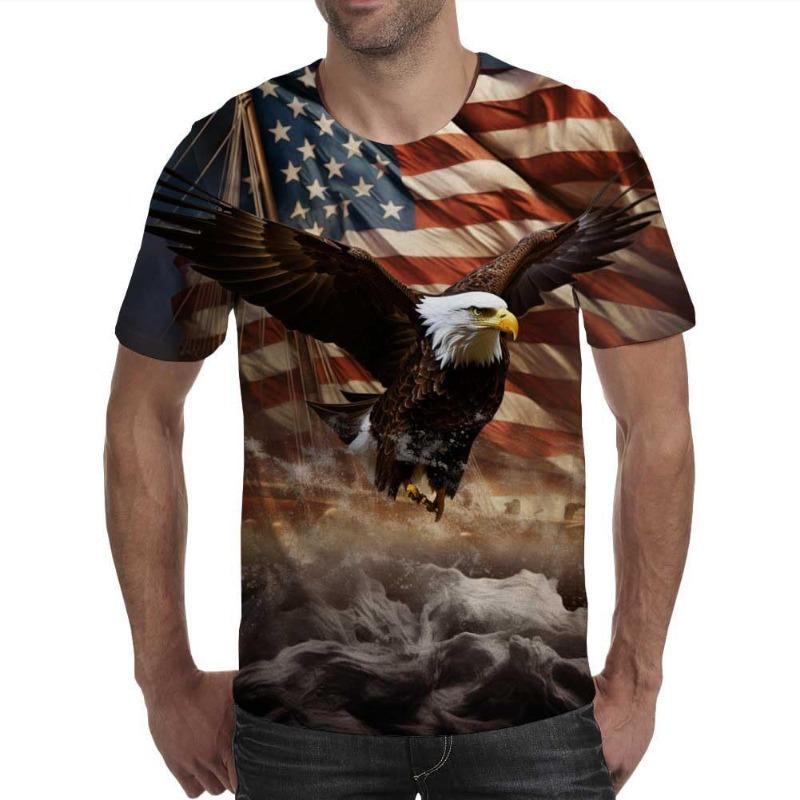 

Мужская футболка с коротким рукавом и 3D-принтом, футболка с повседневным узором, оверсайз, дышащий спортивный топ 6XL