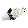 Fake Bonsai Orchid Flowers Artificial Flower Decor 27cm Height Artificial Phalaenopsis Colorful Creative Gifts