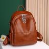High Quality Youth PU Leather Backpacks For Teenage Girls Female School Bag  Backpacks  New Fashion Woman Backpack