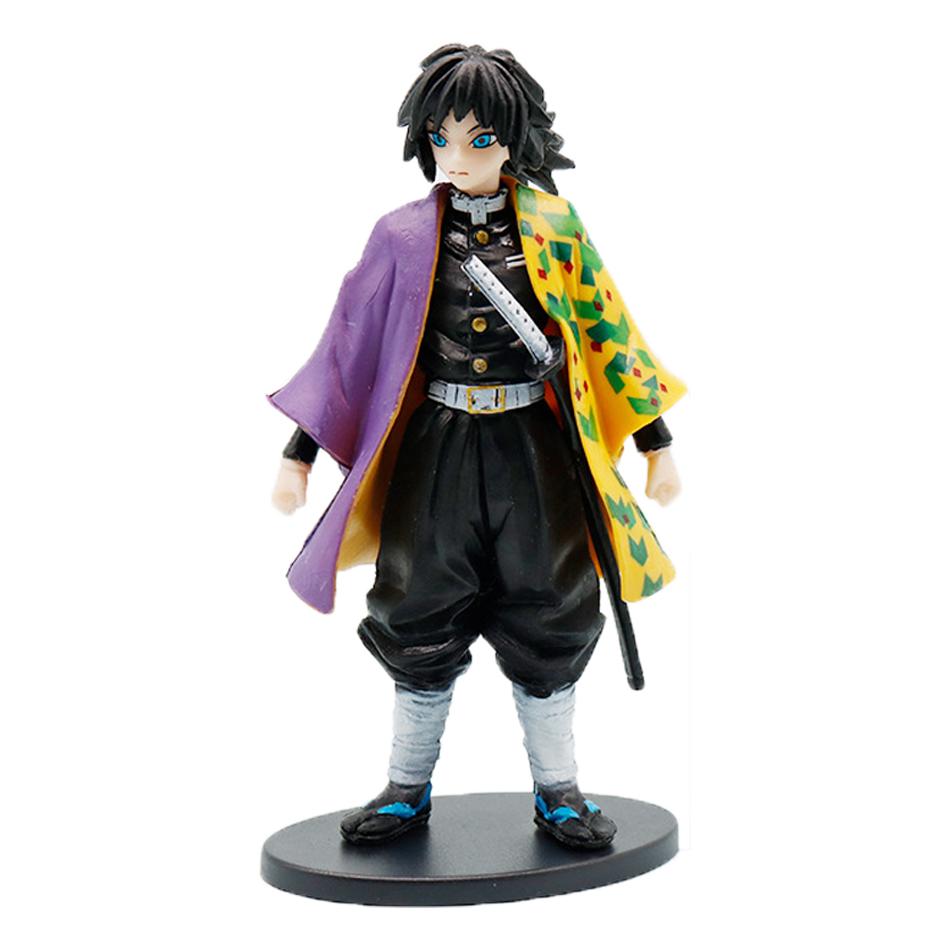 Figura de Anime Figuras de Demon Slayer Kimetsu No Yaiba Muñeco Tanjiro Nezuko Zenitsu Figura Figura de Acción Modelo Juguetes