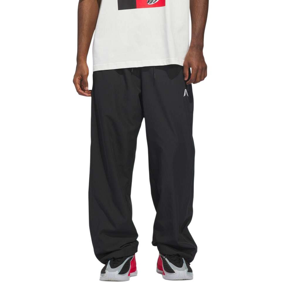 adidas Anthony Edwards Anted Track Calça Esportiva Masculina de Cintura Média com Cordão, Corte Solto, Casual KF3246