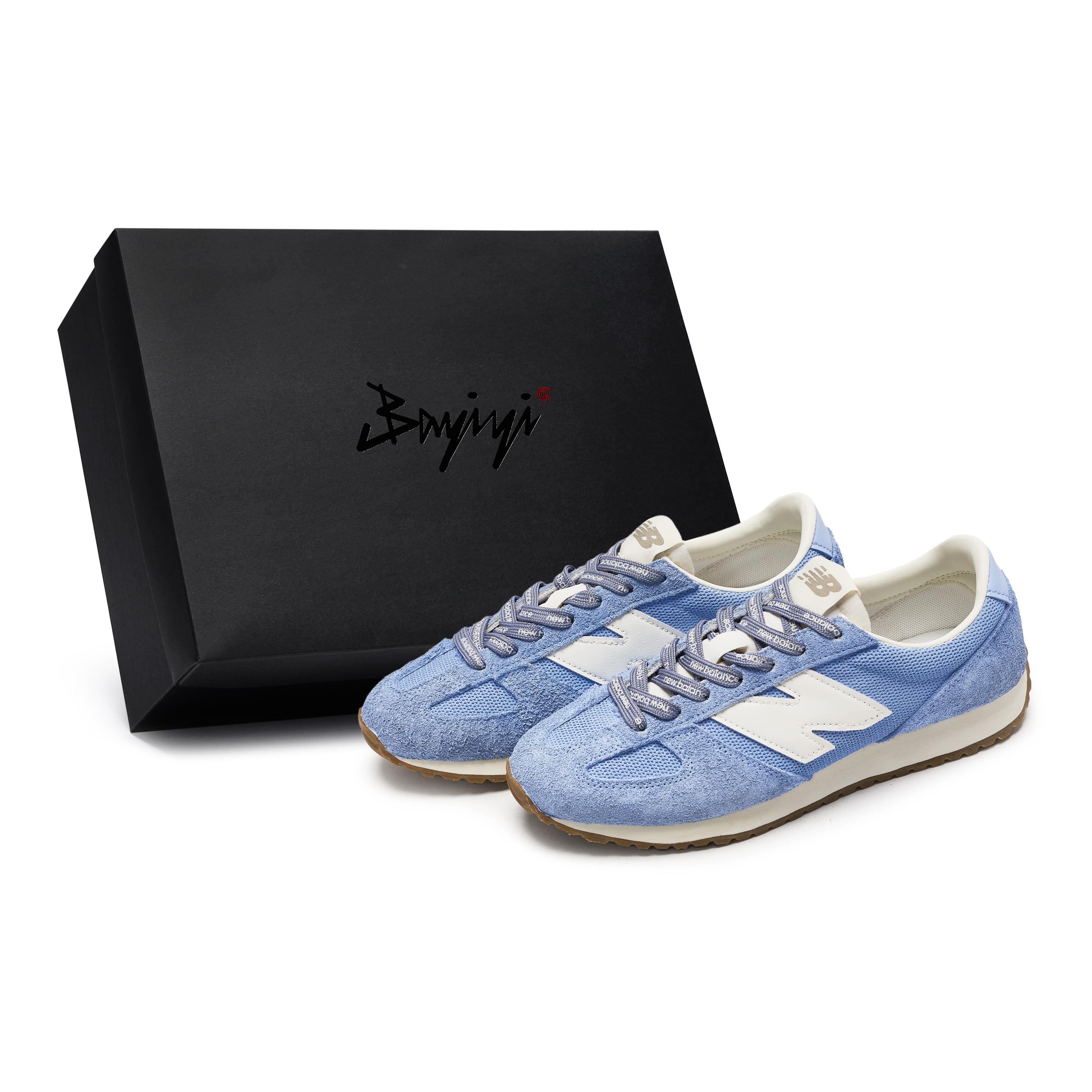 

New Balance NB 471 Low top Casual Shoes Unisex Beige Blue U471AA(Team80-S-BOX) 38.5
