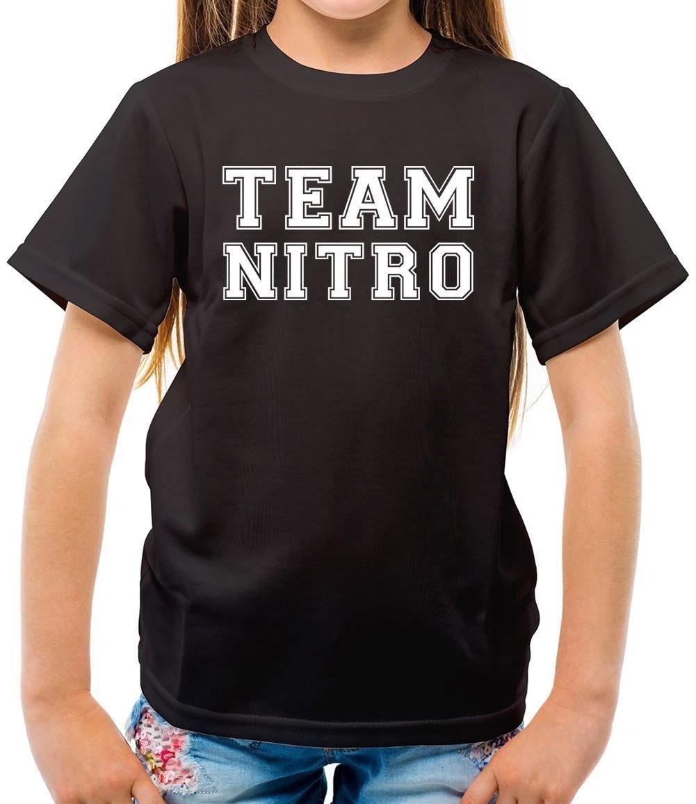 Team Nitro - Kids T-Shirt - Gladiator TV Game Show Name Contender 140