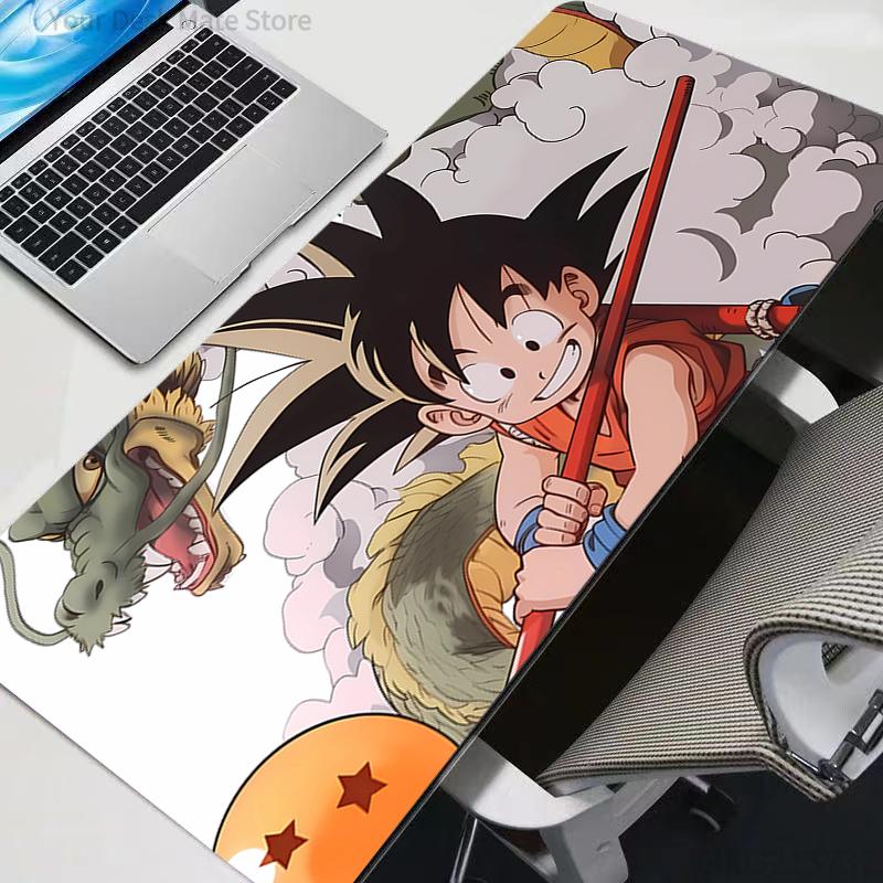 Large Gaming Keyboard Rug Laptop Japan Cool Anime Mouse Pad XXL Black DBZ Dragon Ball Z Desk Mat PC Gamer Carpet Mousepad gift