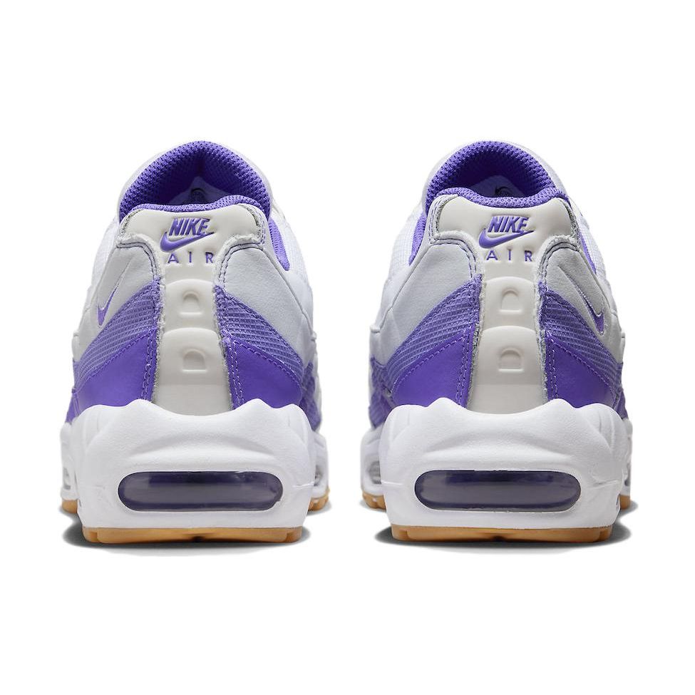 Nike Air Max 95 White Space Purple Men Sneakers Light-Smoke-Grey Light-Violet Disco-Purple DM0011-101