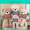 Tie Bow Large Sweater Teddy Bear Plush Toy Girls Birthday Gift Child Companion