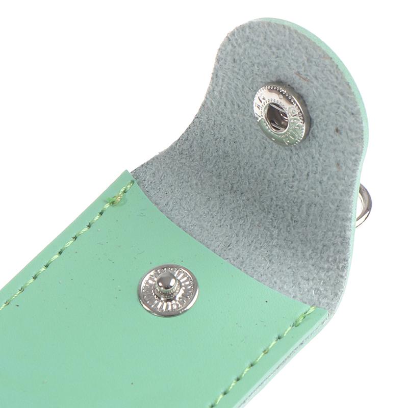 Pouch Bag Case Protective Leather With Keychain For Usb Flash Drive Memory Stick