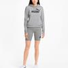Puma Essentials Logo Hoodie Women Hoodies Gray 586791-04
