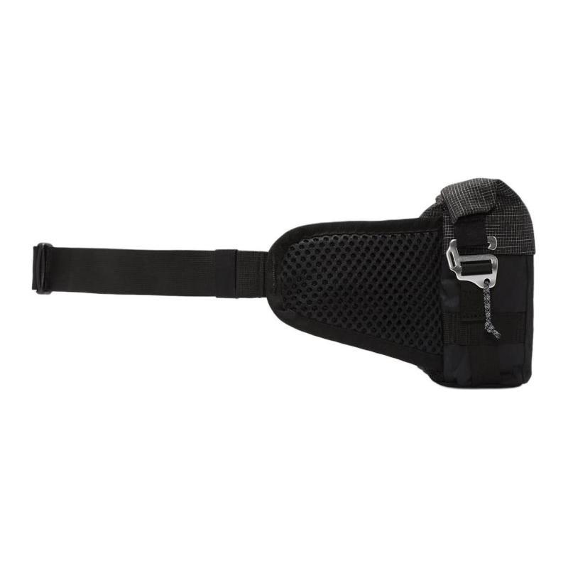 Nike Fabric Fanny Pack Unisex Black & Metallic Silver Casual DV4051-011