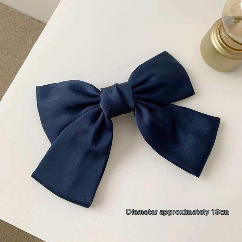 Duży spinki z kokardką do tyłu głowy, Aksamitne świąteczne pazurki do włosów, Duże spinki do włosów dla kobiet, Eleganckie akcesoria do włosów z kokardą