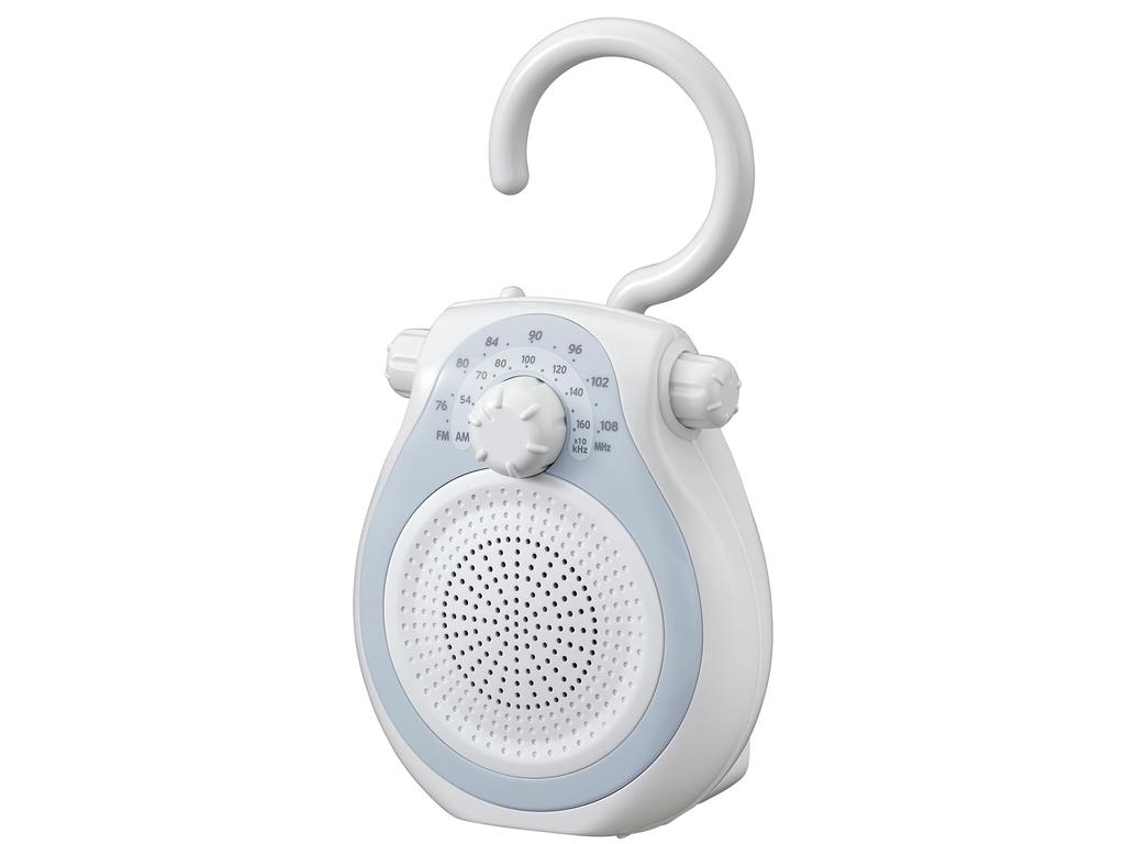 Kozumi Sprchové rádio, AMFM, Kompatibilní s Wide FM, Suchý typ, s háčkem, Modré, SAD-7715A
