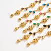 18K Gold Plated Stainless Steel Rose Bracelet Stackable Wrist Jewelry  Stackable Layering Look