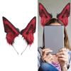 Plush Ear Hairband Faux Furs Animal Ear Headband for Cosplay Party Costume Hairhoop Theme Event Animation Props Headwear