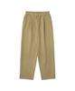 HALBKREIS LAYOUT P10038 Elastic Waist Single-Pleat Wide Pants_Beige