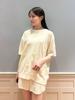 Gelato Pique Heart JQD Pullover PWNT252056 YEL F Women's