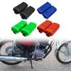 Motorcycle Footpegs Cover Premium Foot Rest Shell for EN125 Dy110 Dy100 Black