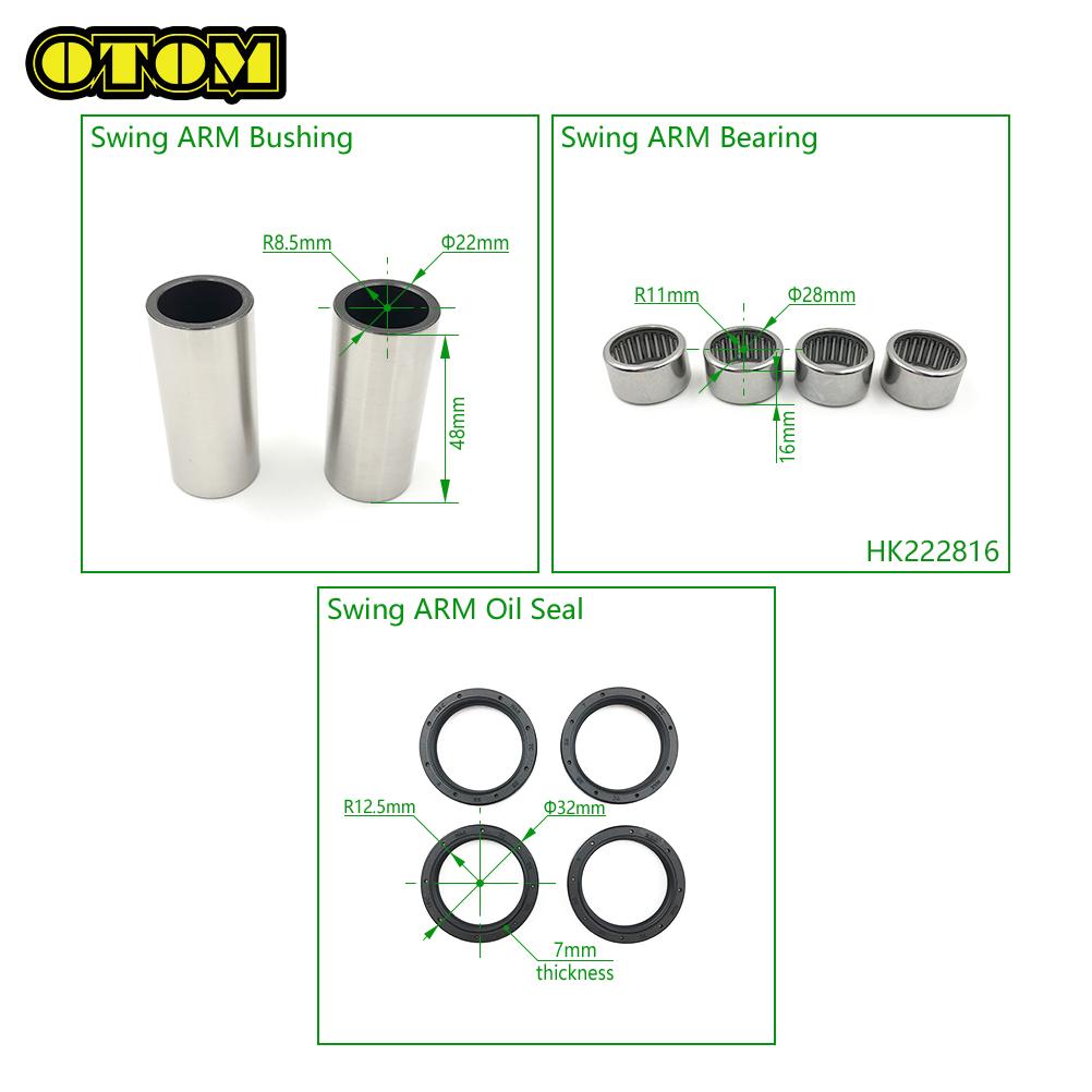 Motorcycle For KTM HUSQVARNA Swing ARM Triangle Lever Linkage ARM Bearing Oil Seal Bushing Shock Absorber SXF XCF FC FE TC TE FX