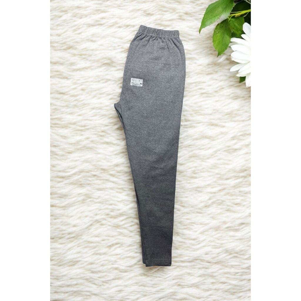 Unisex Black Winter Tights With Racker Comfortable Soft Mesh Thick Underwear Tights Black