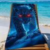 Leopard Towel Beach Towel Travel Lightweight Skin Friendly for Pool Beach Camping Cruise Summer