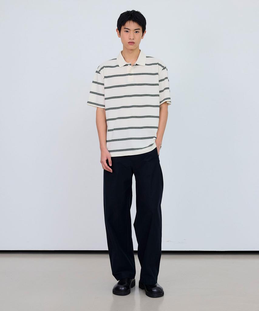 MINDBRIDGE Curved Semi-Wide Daily Pants - 4 Colors
