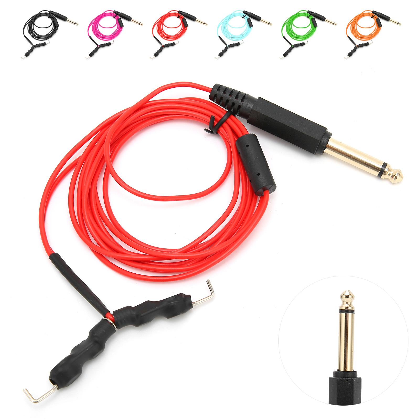 Татуировка клип шнур силиконовый тату машинка кабели крючок шнур аксессуары клип шнур — фото 9