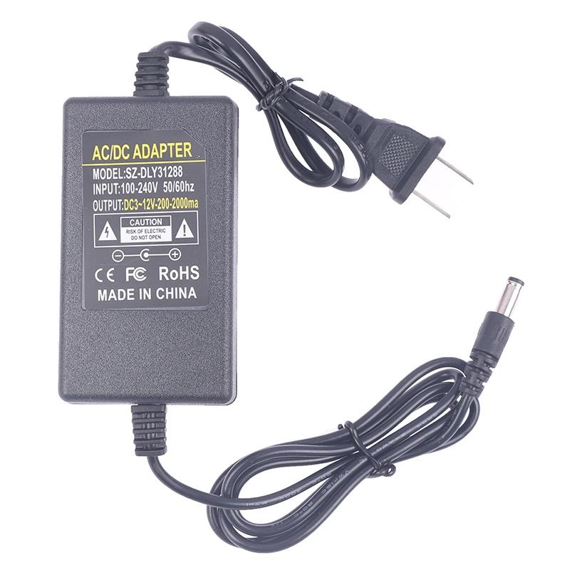 Nastavitelný adaptér zapnuto/vypnuto 3V-12V 2A Napětí 3V 4,5V 5V 6V 7,5V 8V 9V 10V 12V 2A 24W Napájecí zdroj Nabíječka 5,5 mm