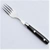 Tramparan Bistro Cutlery Table Made in NERON Black Stylish Perfect for Salads and Pasta Fork, France, (Noir) [Officially Imported]