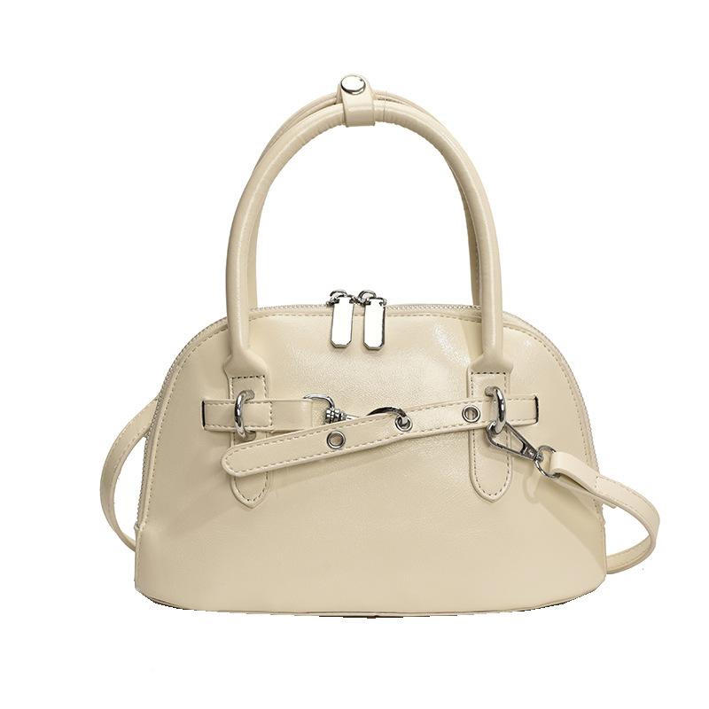 New Trend Belt Decorative Handbag Shell Shoulder Bag Fashion Commuter Women's Bag
