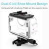 Waterdichte Behuizing voor Actiecamera voor    3/4 IP68 Waterdicht Hoge Licht   PC 316 Roestvrij Staal Gehard Glas Stofdicht Valbestendig