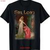 Tričko Sir Loin Steak Vintage Mírně Módní Univerzální Streetwear Pružné Ležérní Měkké Stylové Vintage
