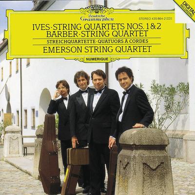 CD CHARLES IVES ? SAMUEL BARBER - EMER - American Originals (String Quartets 4358642 Deutsche Grammo 1992 US Classical Used
