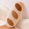Chocolate Cookies Throw Pillow Cute Bread Plush Doll Baguette Doll Pillow Creative Bedside Cushion Female