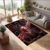 AC Mailand Bedruckter Flanell Teppich Rutschfest Weicher Polyester Boden Teppich Indoor Dekor Matte für Schlafzimmer Wohnzimmer Sofa Spielzimmer Heimdekoration