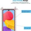 4Pcs For Samsung Galaxy M13 Screen Protector Glass For Samsung Galaxy M13 Tempered Glass Film For Samsung Galaxy M13 9H Temper