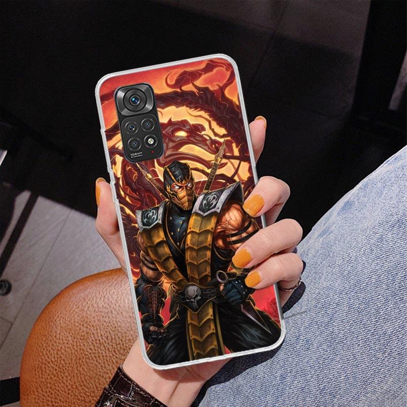 

Mortal Kombat Phone Case For Xiaomi Redmi Note 15 14 13 12S 12 11 Pro Plus 14S 11S 11E 10 10S 11T 5G Personalized Cover Redmi No Redmi Note 15 Pro 5G