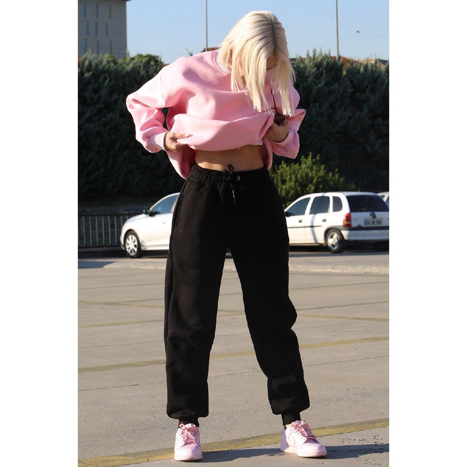 

Women s Black Wall Rubled Sharophme Six Six Mg1568 S чорний