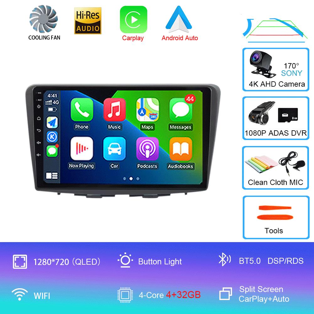 Android 14 Car Radio For Suzuki Baleno 2016 2017 2018 2019 GPS Navigation 4G WIFI Multimedia Video Player Stereo Carplay Auto