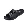 Pansy 9196 Pansy Excel Women's Comfort Sandals, Office Sandals, Lightweight, Comfortable, Antibacterial, Odor-Resistant, Size M, Black