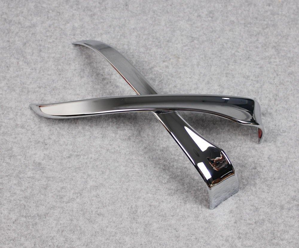 Kryty zrcátek RUIQ pro Mazda řady DK chromované CX-3 (Dolní)