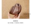 Fashion New Spring Women Shoes Low Top Round Head Loafers Waterproof Soft Leather Shoes Solid Color Versatile Casual Shoes Zapatos Mujer